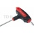 Двусторонний ключ JTC TORX с отверстием T20H и Т-образной рукояткой JTC-784820