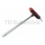 Двусторонний ключ JTC TORX с отверстием T40H и Т-образной рукояткой JTC-784840